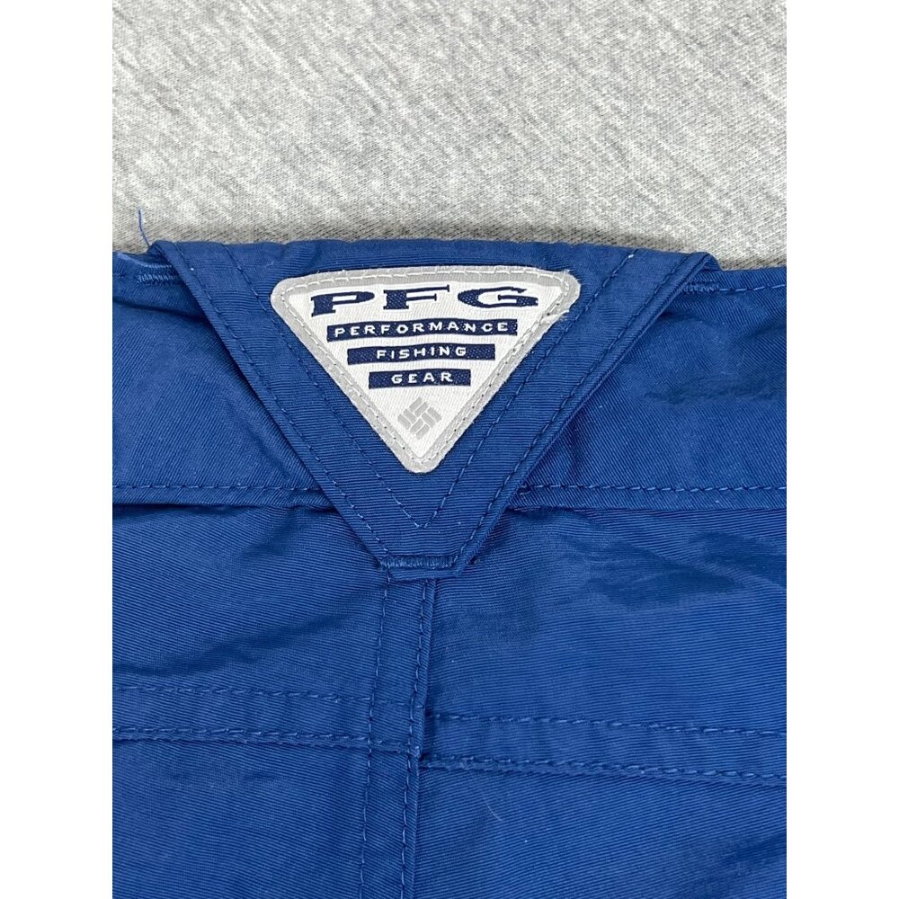 Columbia PFG Womens Size L Blue Performance Fishing Gear Shorts Zipper Pocket - Picture 4 of 10